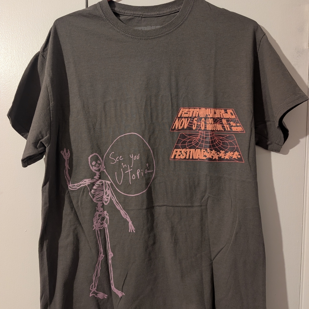 Gray Graphic T-Shirt